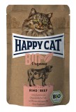Happy Cat Bio Organic alutasakos eledel - Marha 85 g