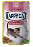 Happy Cat kitten-junior baromfi alutasakos eledel 85g
