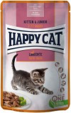 Happy Cat Meat in Sauce Kitten/Junior alutasakos eledel kacsahússal (24 x 85 g) 2.04 kg