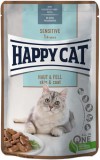 Happy Cat Sensitive Skin&Coat alutasakos eledel macskáknak (6 x 85 g) 510 g