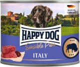 Happy Dog Pur Italy - Bivalyhúsos konzerv (12 x 200 g) 2.4kg