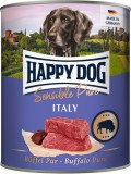 Happy Dog Pur Italy - Bivalyhúsos konzerv (24 x 800 g) 19.2kg