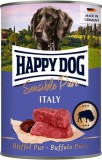 Happy Dog Pur Italy - Bivalyhúsos konzerv (6 x 400 g) 2.4kg