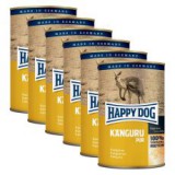 Happy Dog Pur - Kangaroo / kenguruhús, 6 x 400g, 5+1 GRÁTISZ