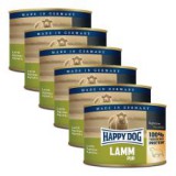 Happy Dog Pur - Lamm/bárányhús, 6 x 200g, 5+1 GRÁTISZ