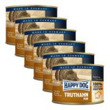 Happy Dog Pur - Truthahn/pulyka, 6 x 200g, 5+1 GRÁTISZ