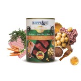 Happy&Fit Superior Dog konzerv friss vaddisznóhús sárgarépával, burgonyával 400g