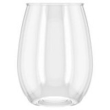 HappyGlass Tik Tucker törhetetlen öblös vizespohár 2 db-os szettben, 40 cl