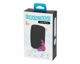 Happyrabbit Cock Kit - vibrációs péniszgyűrű tárolóval (lila)