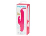 Happyrabbit Curve Slim - vízálló, csiklókaros vibrátor (pink)