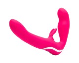 Happyrabbit Strapless - felcsatolható vibrátor (pink)