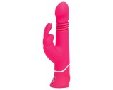 Happyrabbit Thrusting - akkus, csiklókaros lökő vibrátor (pink)