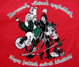 "Harcosok, vitézek" gyerekpóló zöld vagy piros