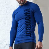 Hard Workout kompressziós felső - kék (S, XXL méretben rendelhető)