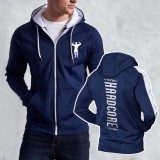 Hardcore Gym -  cipzáras pulóver (S, XXL, 3XL méretben rendelhető)