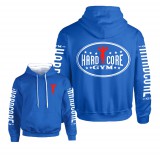 Hardcore gym kék pulóver (prémium)