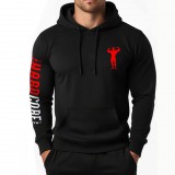 Hardcore Gym - pulóver (fekete-piros)