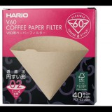 Hario Misarashi V60-01 papír kávéfilter, fehérítetlen, 100 db, DOBOZ (VCF-01-100MK)