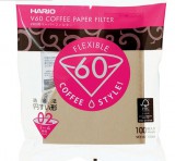 HARIO V60 COFFEE PAPER FILTER fehér, barna 02 VCF-02-100M