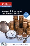 Harper Collins Amazing Entrepreneurs and Business People with MP3 CD - könyv