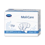 Hartmann MoliCare Slip extra plus XS (1351 ml) inkontinencia pelenka 30db