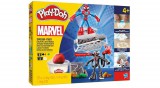 Hasbro Play-Doh Marvel - Pókember készlet, 2 db figura kilövővel és lándzsával