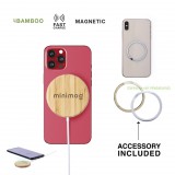 Hatawey mágneses vezeték nélküli töltő, 2000 mA - ø68×8 mm