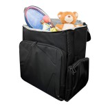 Hátizsák, fekete 43x25x42cm