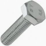 HATL.08016-8.8 DIN933 8.8 HORGANYZOTT M8X16MM HATL TM METRIKUS CSAVAR