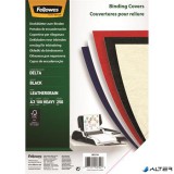 Hátlap, A3, 250 g, matt, FELLOWES 'Delta', fekete, 100 db