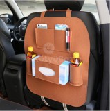 Háttámlavédő autós tároló Barna