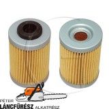 Hatz LF3794, H43/2, 1B20, 1B30, 1B40 03795700, 01480000 olaj szűrő, L 62 mm