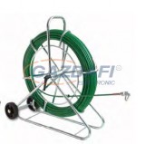 HAUPA 143166 Kábelbehúzó készülékek FIX 100 m Álló kivitel kerekekkel