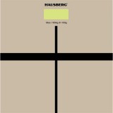 Hausberg HB-6003AB, Bézs, Üveg, Fürdőszobai Mérleg