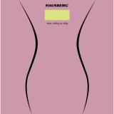 Hausberg HB-6003RZ Digitális személymérleg Max 180kg - Rózsaszín (HB-6003RZ)