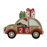 Hausmann Autó formájú karácsonyváró naptár - hóember