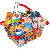 Hausmann Feltöltött fém bevásárlókosár