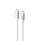 Havit CB6290 USB-C apa - USB-C apa Adat és töltőkábel 1m - Fehér (CB6290)