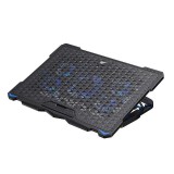 Havit F2076 17" Laptop hűtőpad - Fekete (F2076)