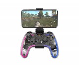 Havit G180BT, PC, PlayStation 4, Xbox One, Mobil, RGB, Bluetooth, Fekete-Átlátszó, Vezeték nélküli kontroller