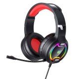 Havit Gamenote H2233D gaming headset fekete-piros (H2233D) - Fejhallgató
