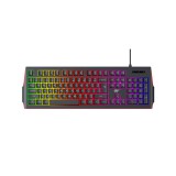 Havit KB866L membrános gaming billentyűzet fekete (KB866L)