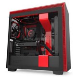 HÁZ NZXT Midi - H710i Matt piros/fekete - CA-H710I-BR (CA-H710I-BR)