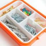 Háztartási barkács készlet, tipli, szög, kampó