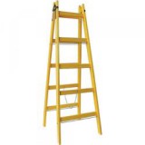 Háztartási fa létra 6 fokos (10706)