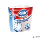 . Háztartási papírtörlő, 2 rétegű, 2 tekercses, 'Sindy'