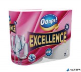 Háztartási papírtörlő, 3 rétegű, 2 tekercses, OOOPS "Excellence"