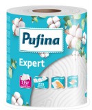 Háztartási papírtörlő, 3 rétegű, 225 lap, 1 tekercses, PUFINA Expert (KHH875)