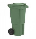 Háztartási szemetes kuka zöld, 60 L (16412)