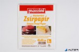Háztartási zsírpapír, íves, 5 ív, 40x60 cm, MAZZINI